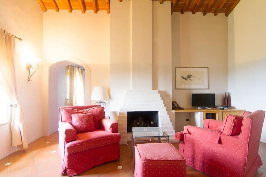 Villa Alla Trappola San Clemente in Valle Kültér fotó